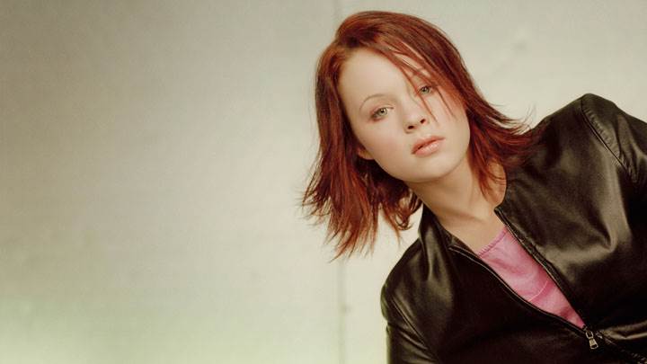 Thora Birch In Black Jacket Photoshoot